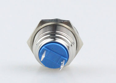 Ball Head Stainless Steel Push Button Switch Pemasangan Panel 19mm Biasanya Terbuka