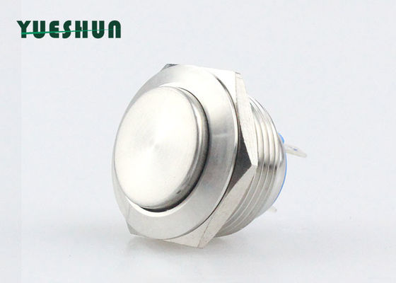kualitas  IP65 19mm Metal Push Button Switch , Micro Momentary Push Button Switch High Head pabrik