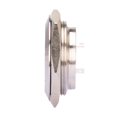22mm Micro Anti Vandal Push Button Switch Metal Illuminated Ultra Short With Rgb Led