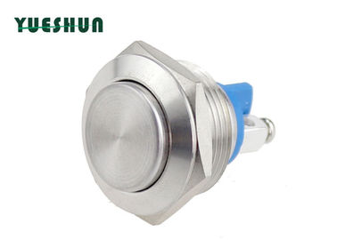 Momentary Car Push Button Switch Anti Vandal Stainless Steel 19mm High Head