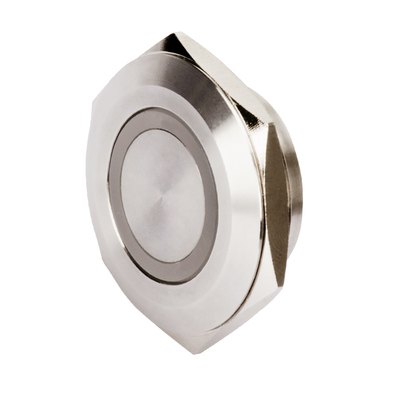 Ip67 Metal Ultra Body Push Button Switch Led Illuminated Waterproof Untuk Industri